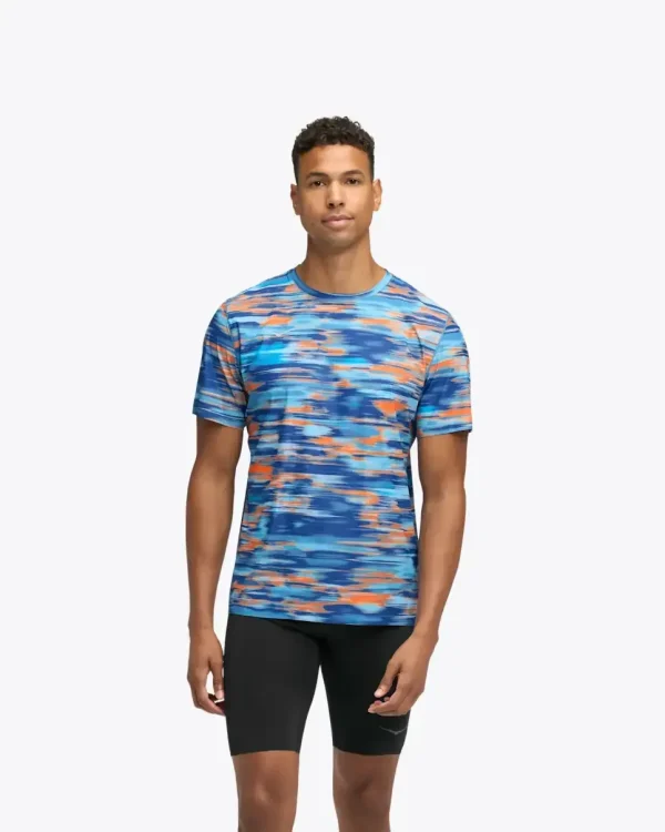 HOKA Airolite Short Sleeve 2.0 Blue Blurr