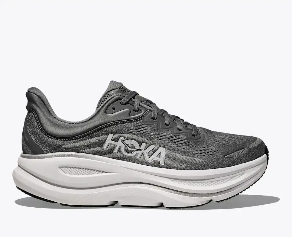 HOKA Bondi 9 Asteroid Silver
