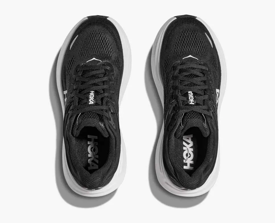 HOKA Bondi 9 Black White