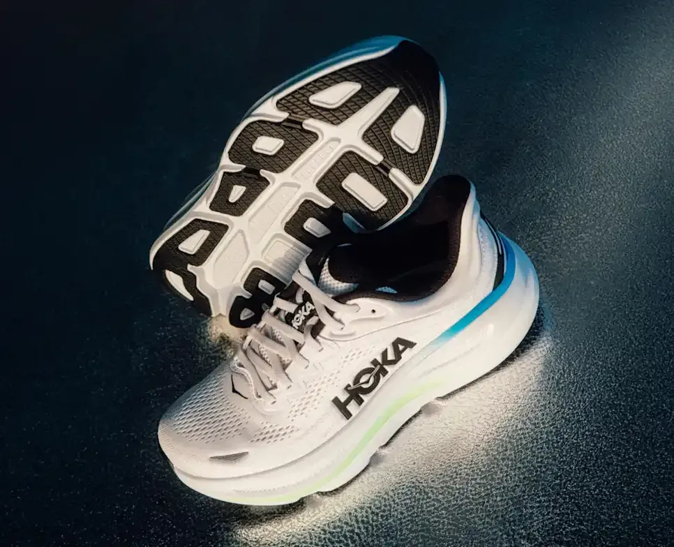 HOKA Bondi 9 White Citrus
