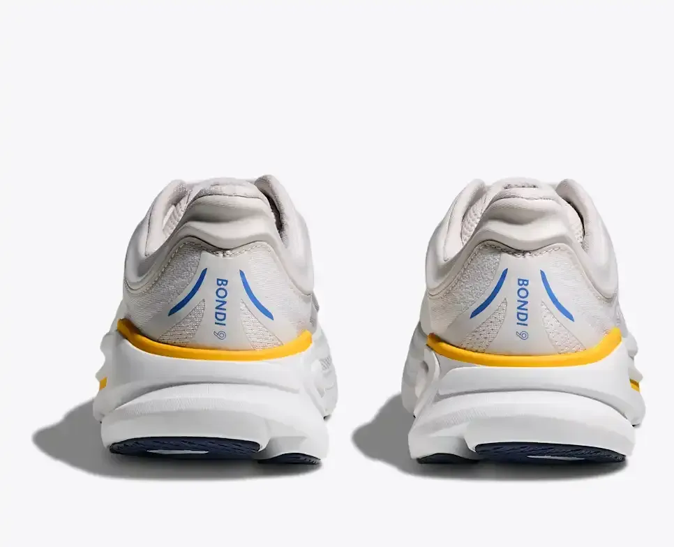 HOKA Bondi 9 White Grout