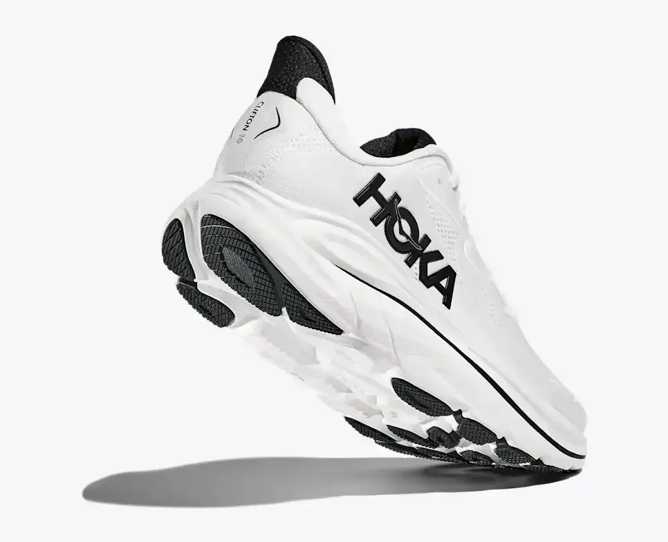 HOKA Clifton 10 White Black