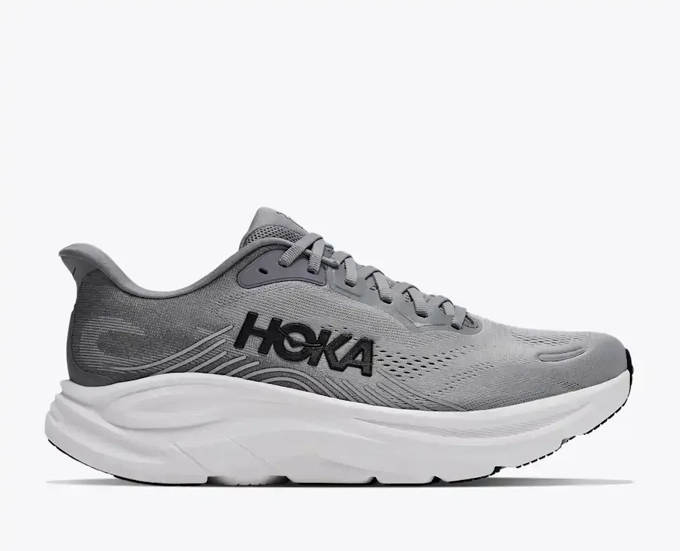 HOKA Clifton 11 Galactic Grey Stellar Grey