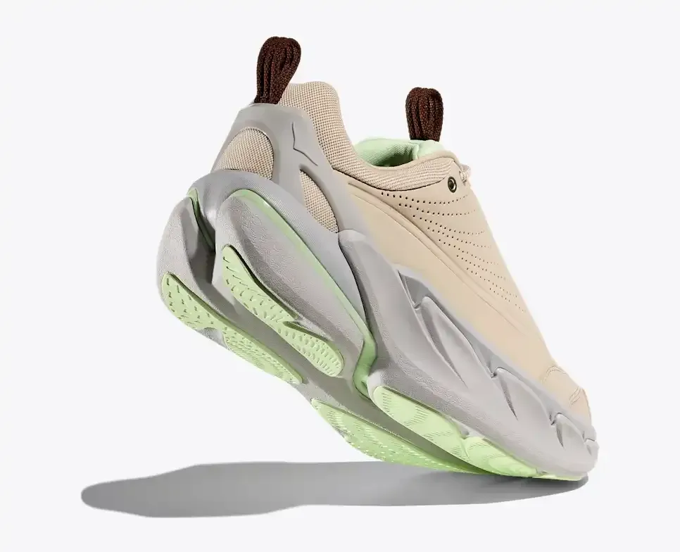 HOKA Elevon X Oatmeal Luna Moth