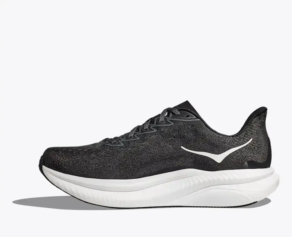 HOKA Mach 6 Black White
