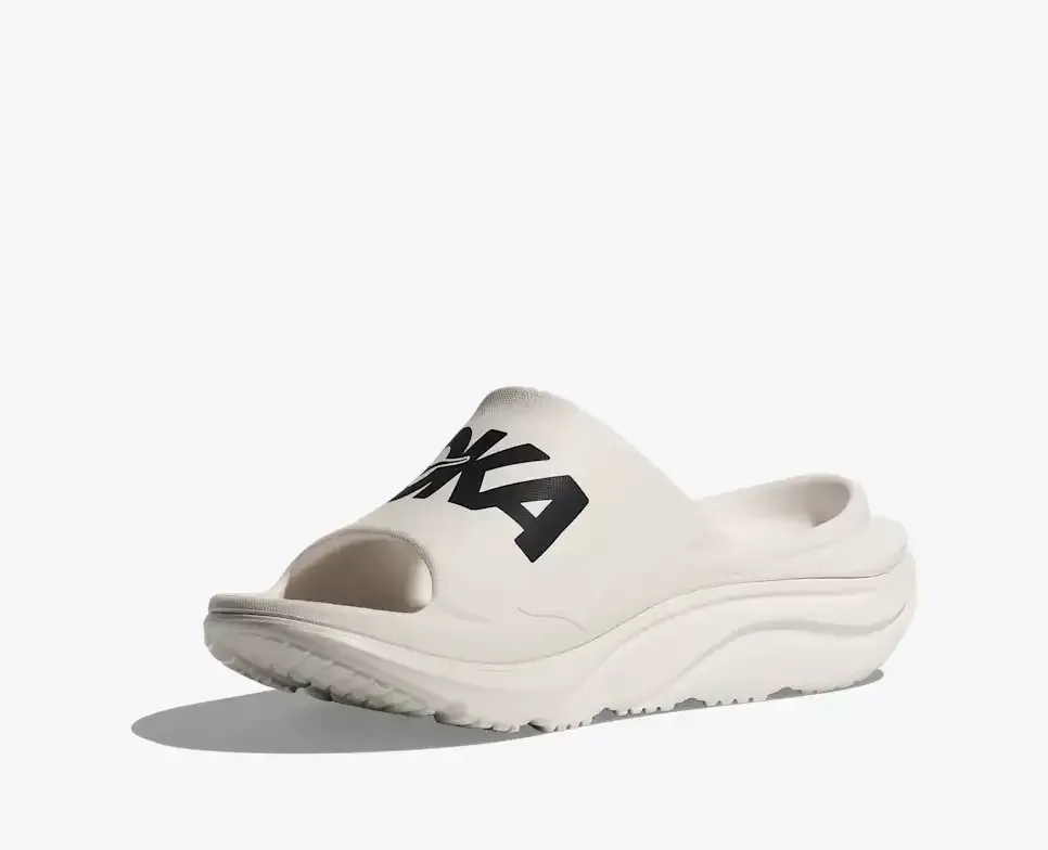 HOKA Ora Athletic Slide White Black