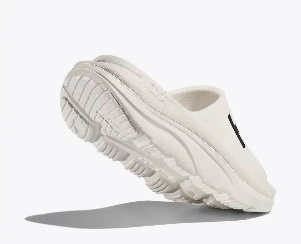 HOKA Ora Athletic Slide White Black