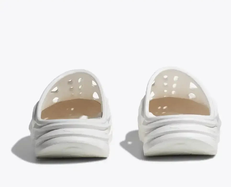 HOKA Ora Recovery Mule White