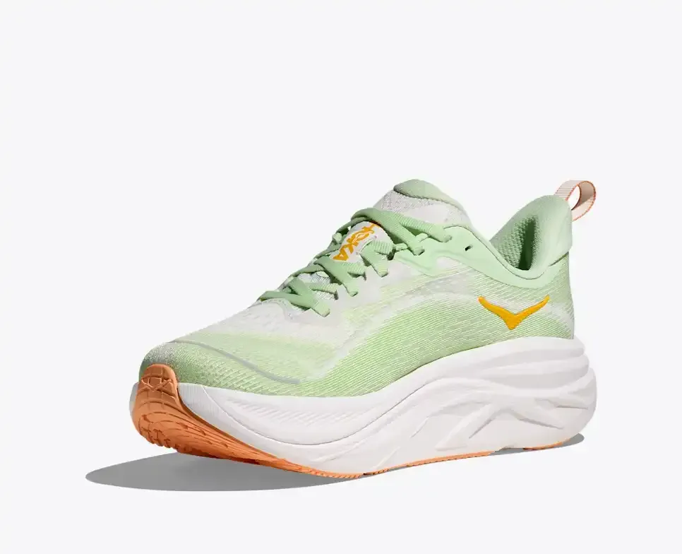 HOKA Skyflow Luna Moth White
