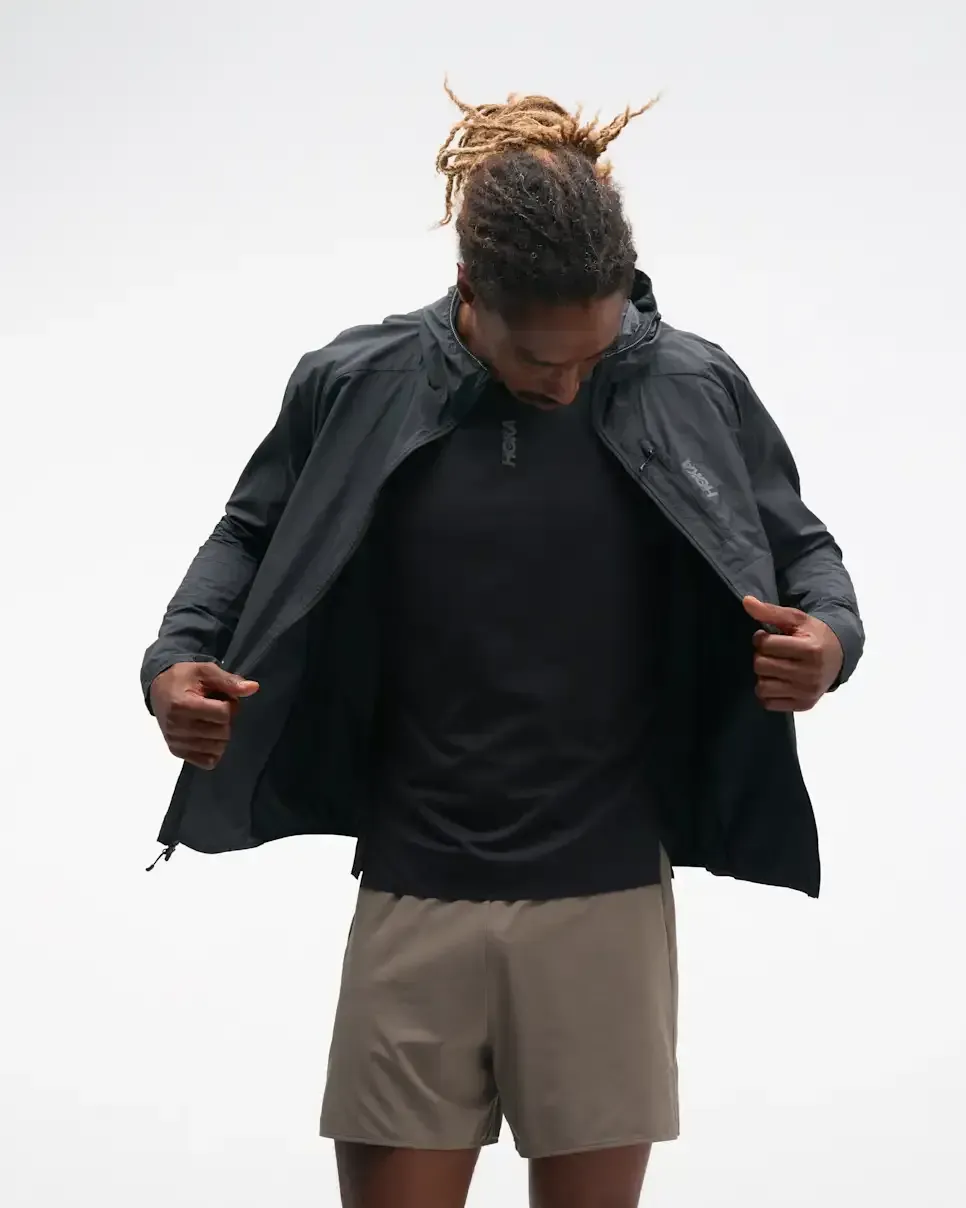 HOKA SkyFlow Wind Jacket Black