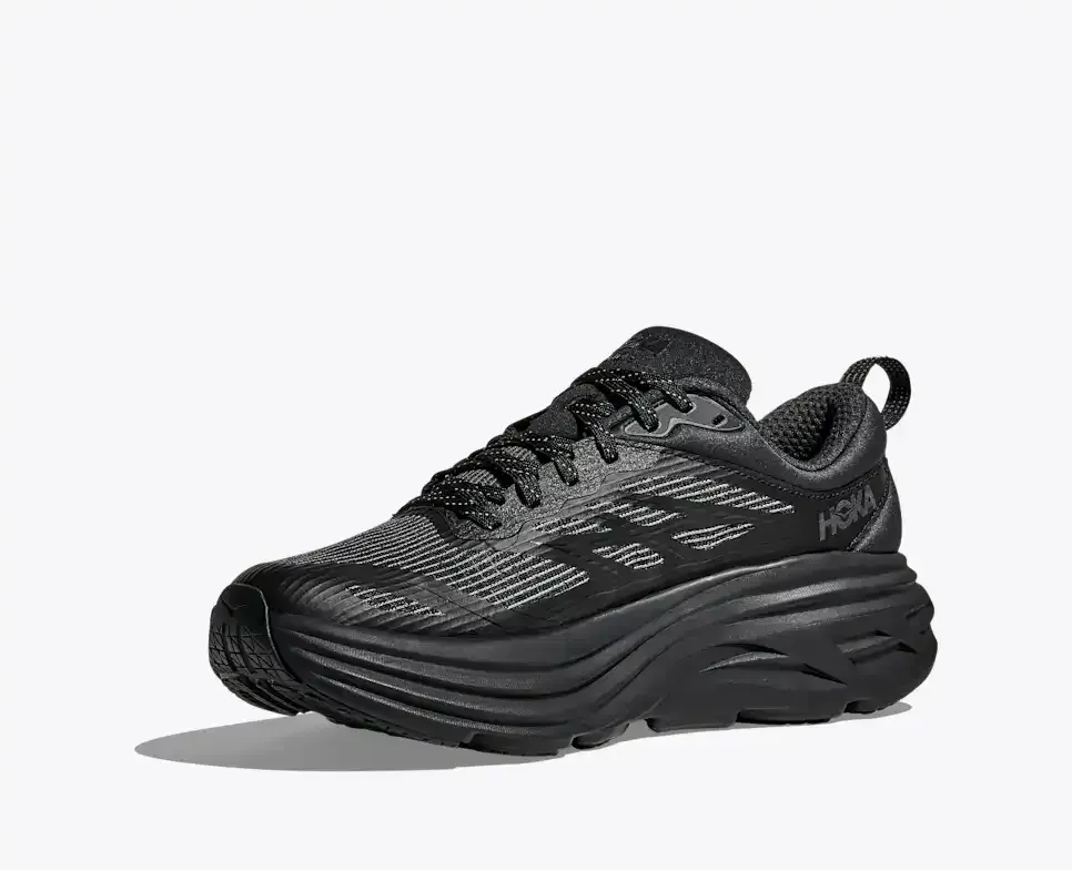 HOKA Stealth/Tech Bondi 8 Caged Black