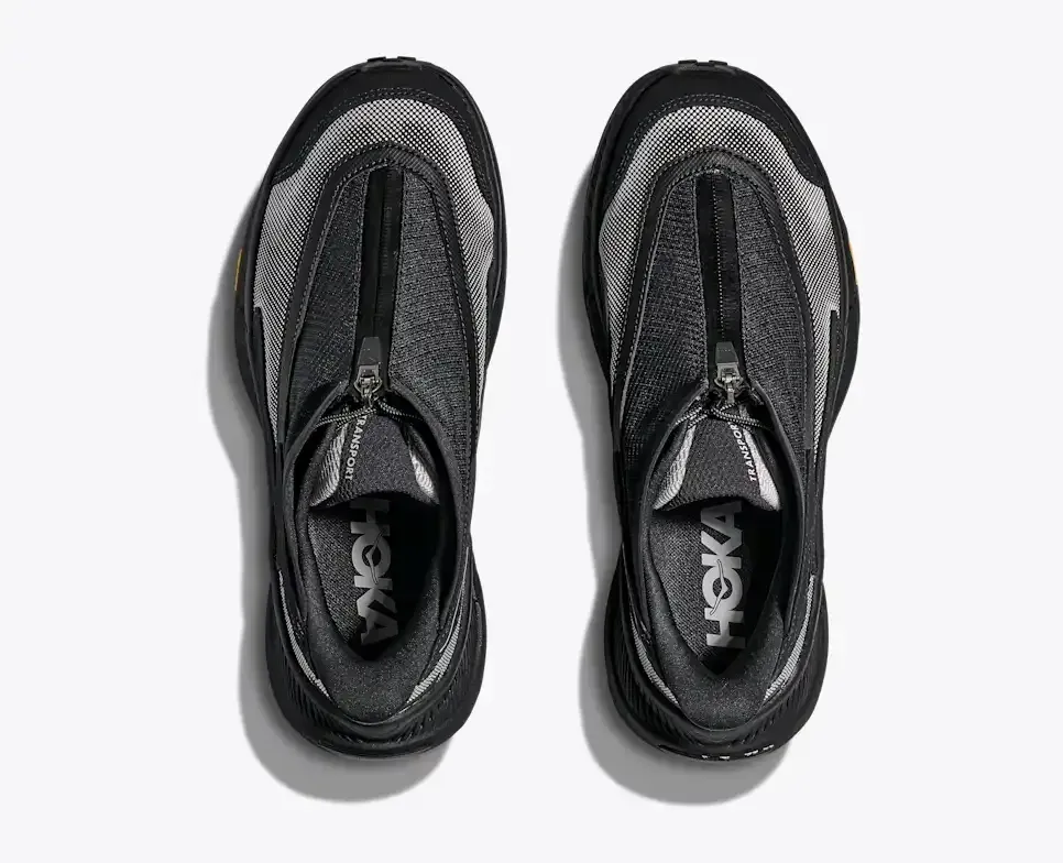 HOKA Stealth/Tech Project Transport Black White