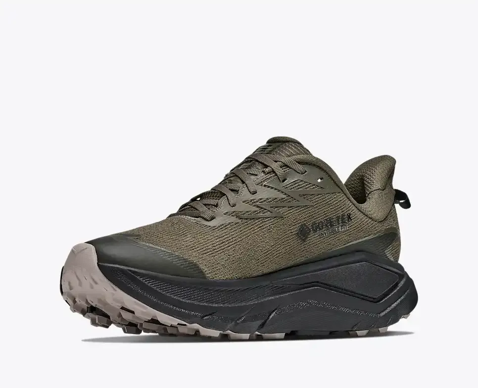 HOKA Challenger 8 GORE-TEX Antique Olive Black