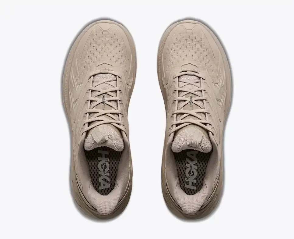 HOKA Clifton UTL Archival Taupe