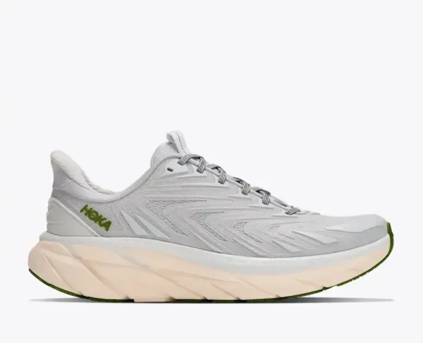 HOKA Clifton UTL Cosmic Grey Cilantro