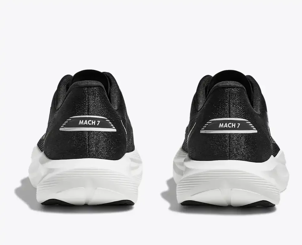 HOKA Mach 7 Black White