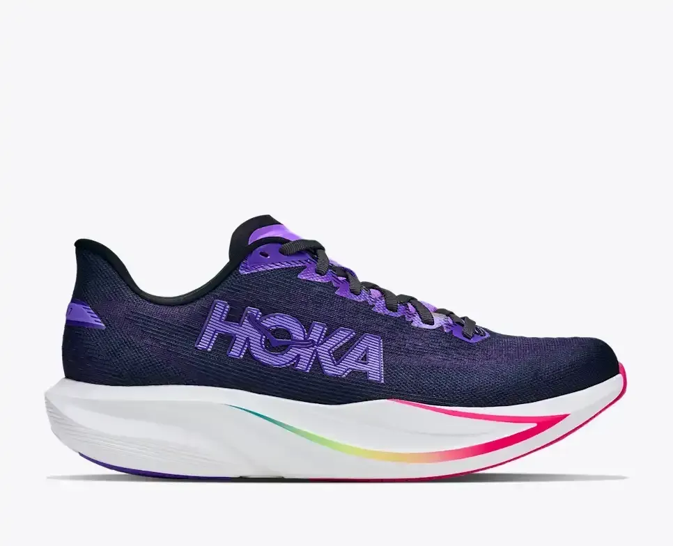HOKA Mach 7 Carbon Black Cosmic Purple