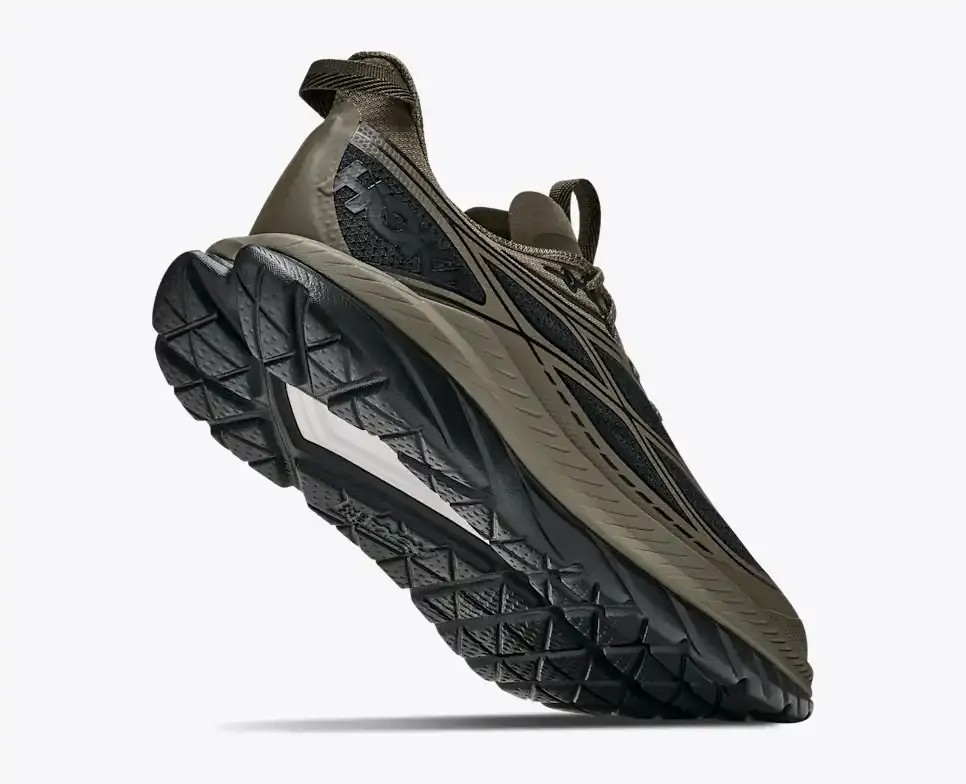 HOKA Mach Remastered Antique Olive Black