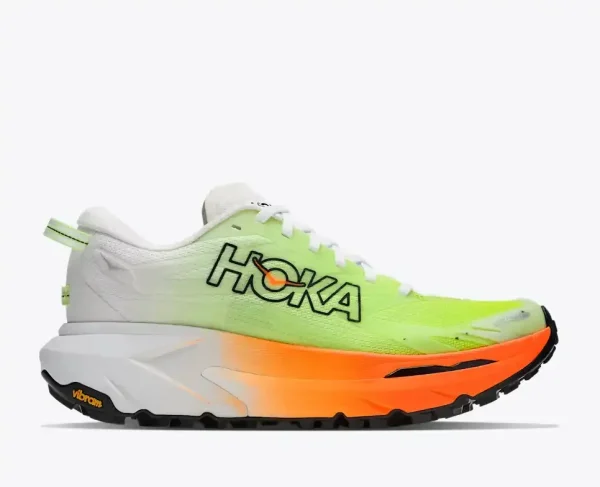 HOKA Mafate 5 Frost Neon Tangerine