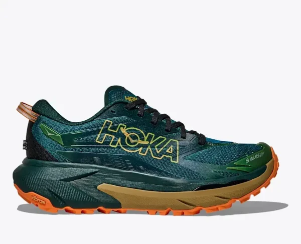 HOKA Mafate 5 Tidal Wave Mustard Seed