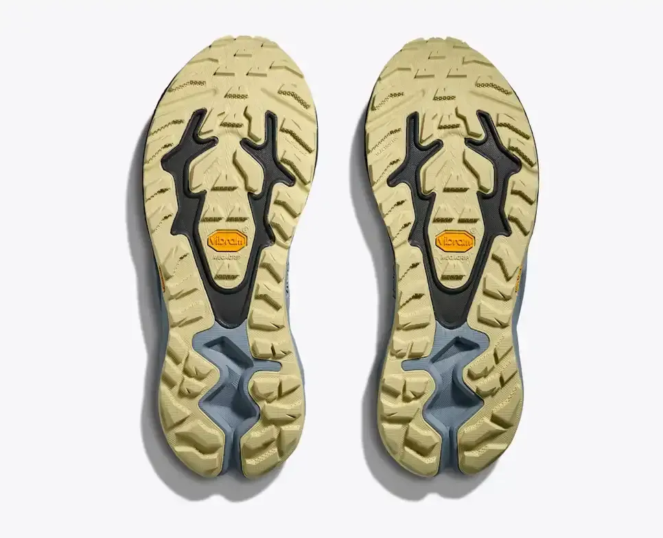 HOKA Mafate Hike Mineral Blue Tumeric