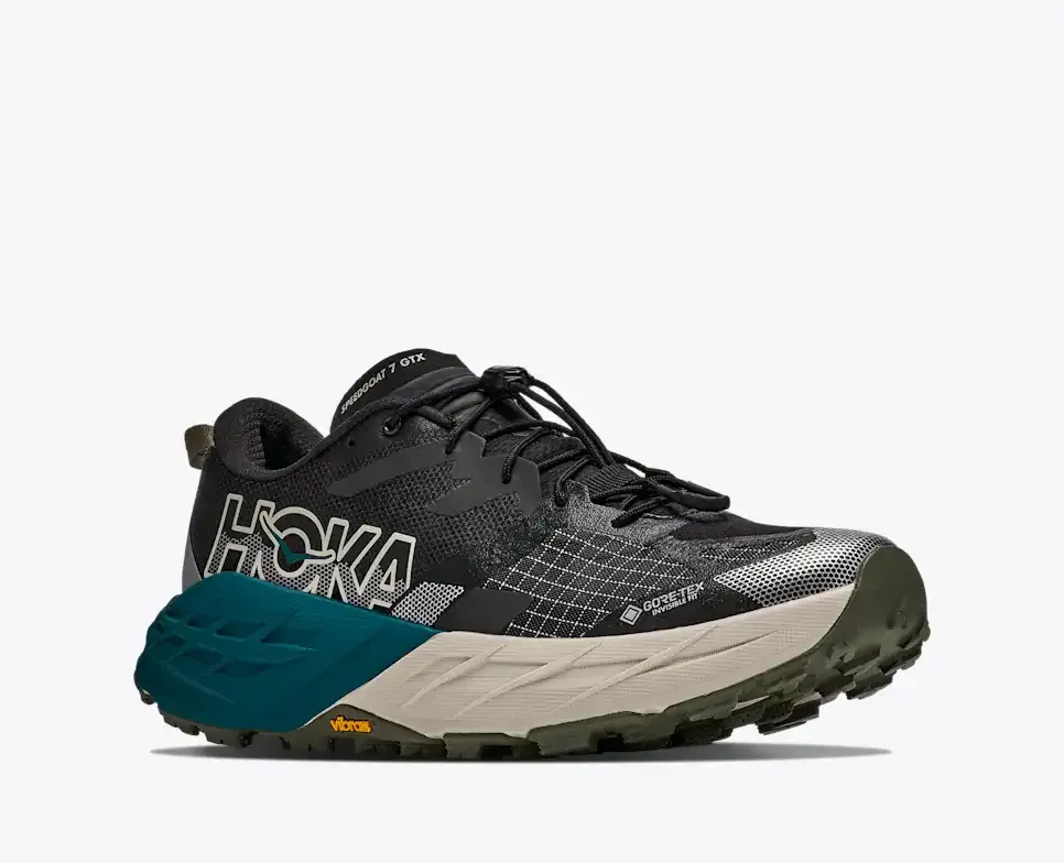HOKA Speedgoat 7 GORE-TEX® Tidal Wave River Rock Grey