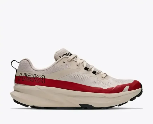 HOKA Torrent 5 River Rock Grey Red Agate