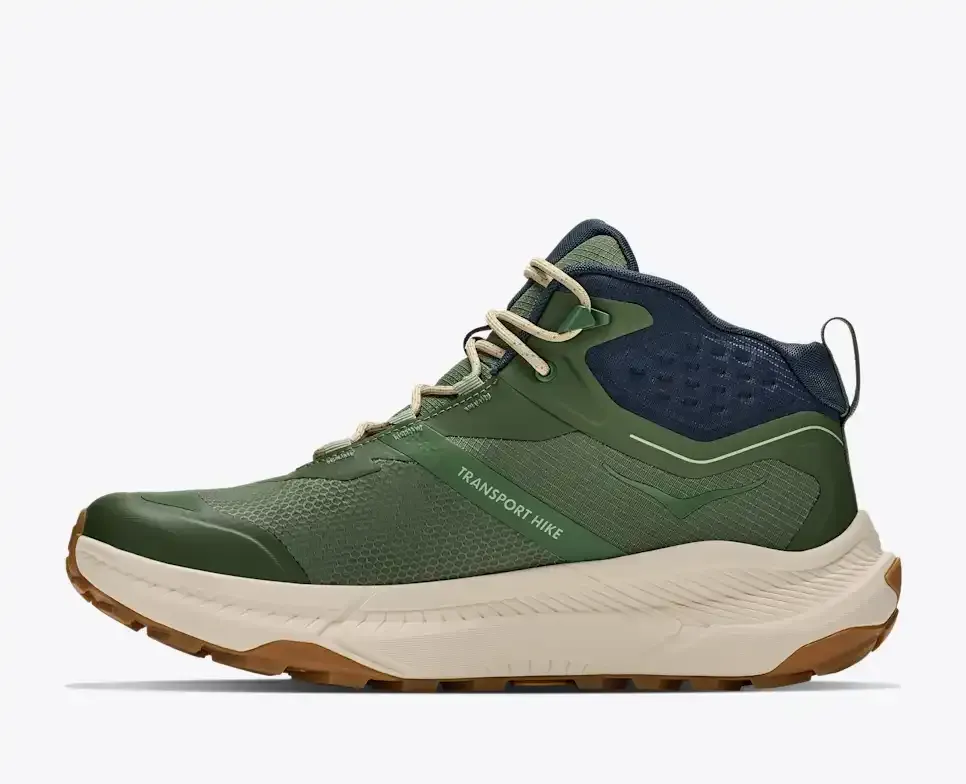 HOKA Transport Hike GORE-TEX Nettle Leaf Alabaster