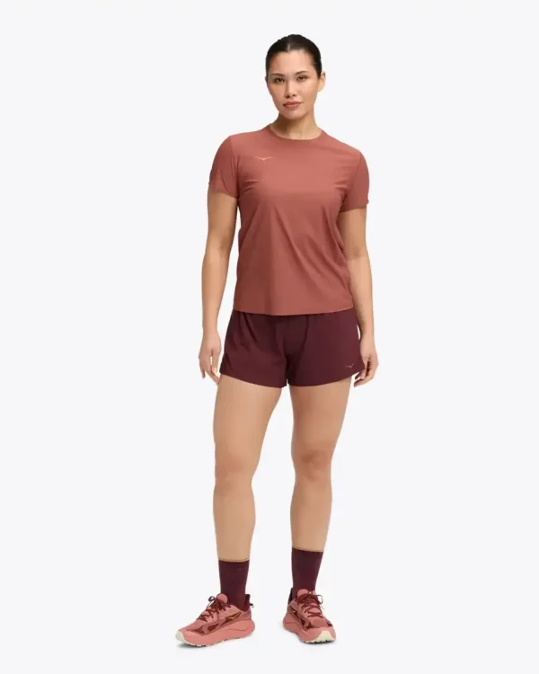 HOKA Airolite Short Sleeve 2.0 Rouge (Women's)