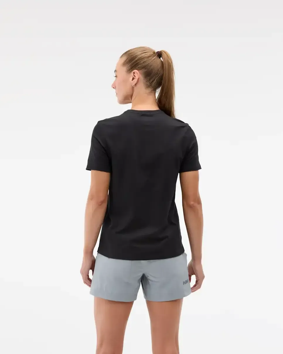 HOKA Core Logo Graphic Tee Black (Women's)