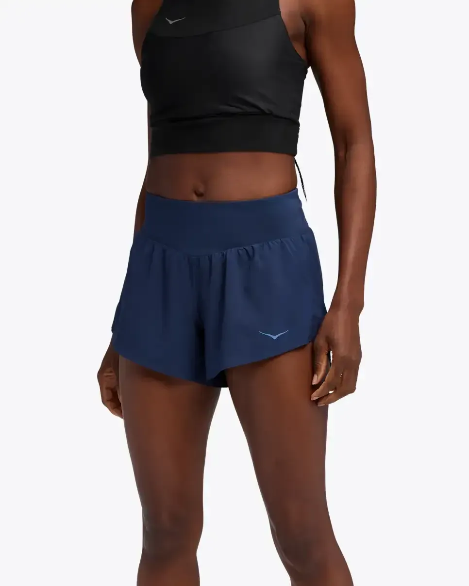HOKA Glide 4” Short Midnight Blue (Women's)