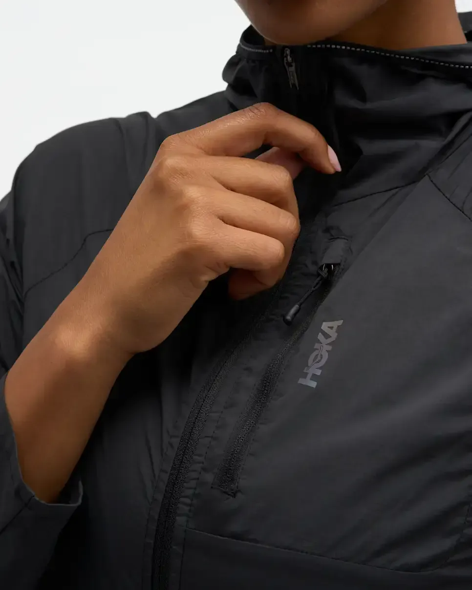 HOKA SkyFlow Wind Jacket Black (Women's)