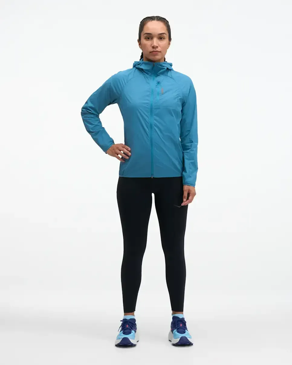 HOKA SkyFlow Wind Jacket Night Glow Blue (Women's)